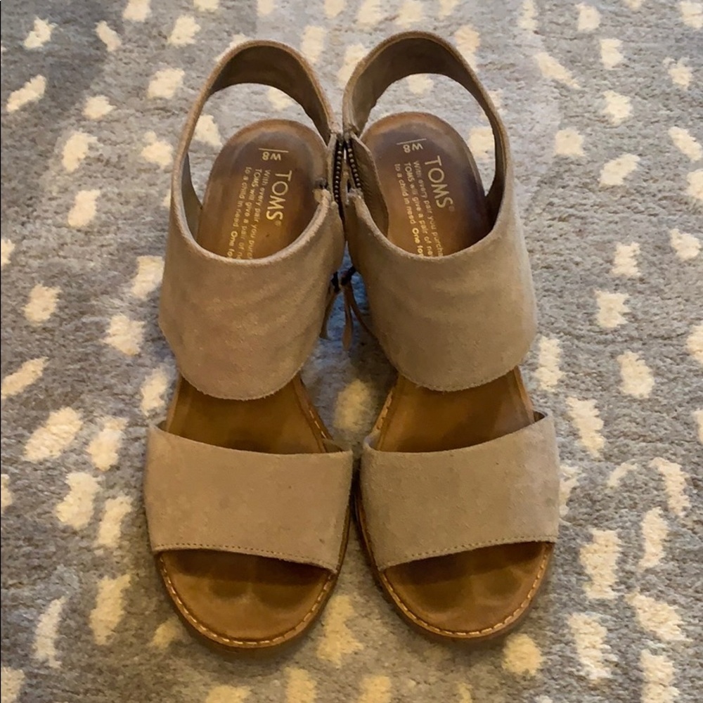 Desert Taupe Suede Women's Majorca Cutout Sandal